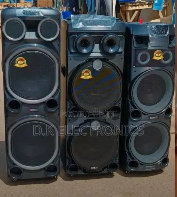 Exlg Party Deep Bass Speakers · Photo 1