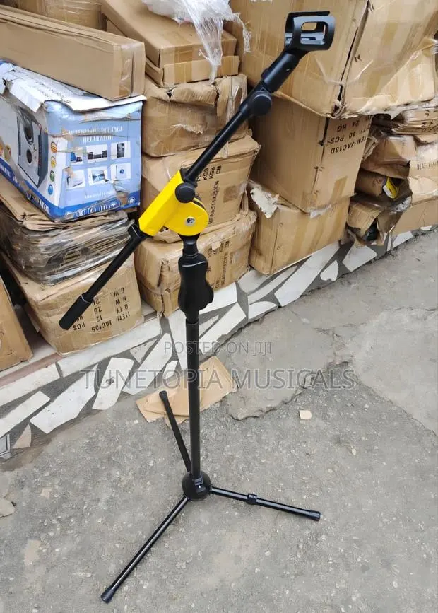 Professional Tripod Boom Microphone Stand, · Photo 1