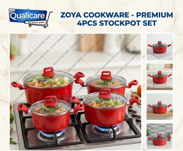 Cookware - Zoya 4pcs Stockpot Set · Photo 1