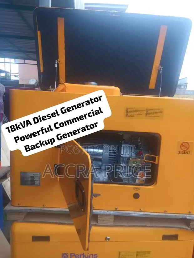 Heavy-Duty 18kVA Diesel Generator – Premium Quality Genset for Home · Photo 1