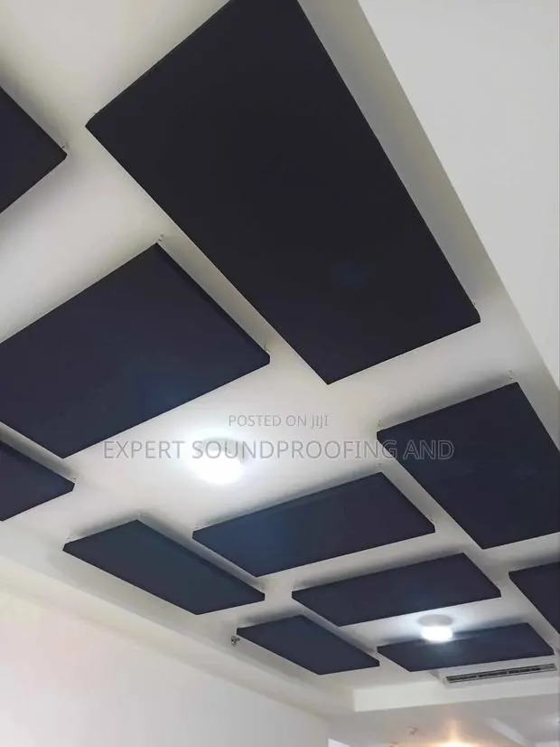 Ceiling Acoustic Treatment Panel. · Photo 1