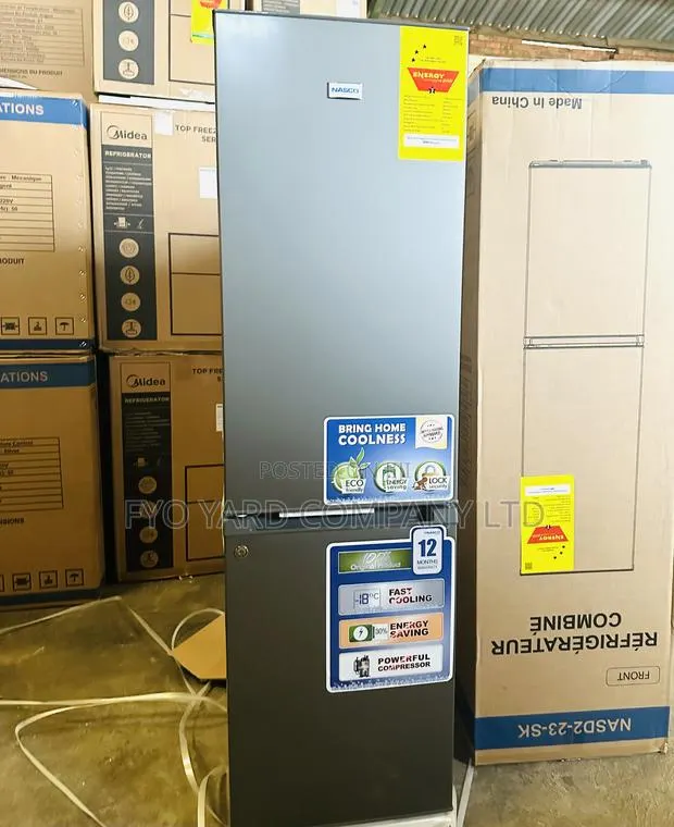 High Cooling Made Nasco 170liters Double Door 3 Stars Refrigerator · Photo 1