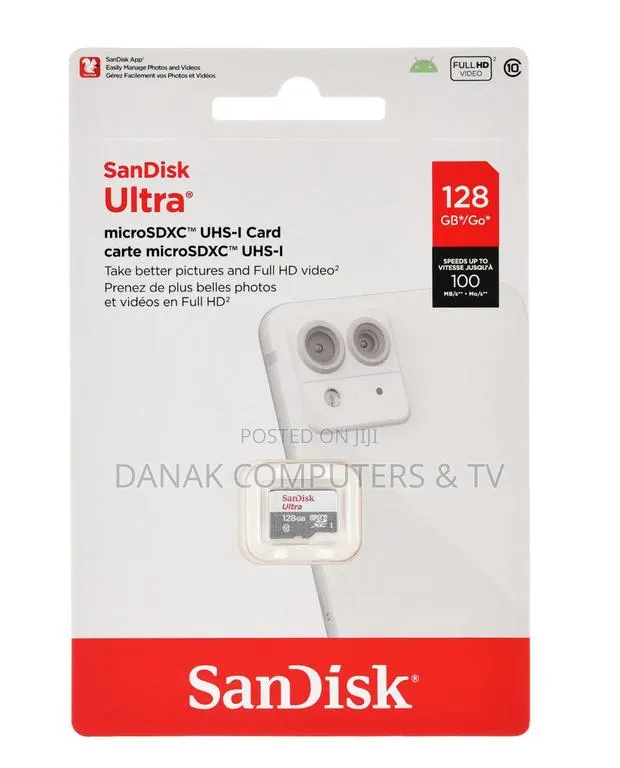 Original Sandisk Ultra Mircosdxc 128gb · Photo 1