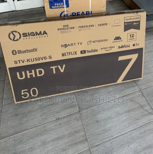 Premium Sigma 50 Inch Digital Satellite Led Uhd Clear Tv · Photo 1
