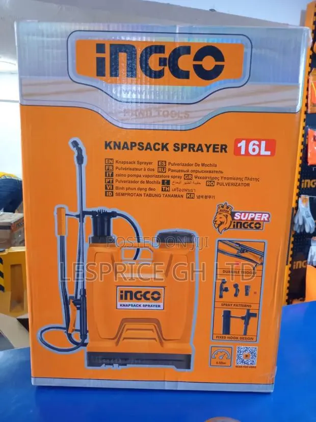 High Quality: Ingco 16L Knapsack Spraying Machine · Photo 1