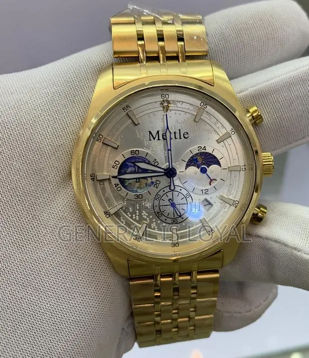 Mettle Gold /Sliver , Black Two Tone Stainless Watch · Photo 1