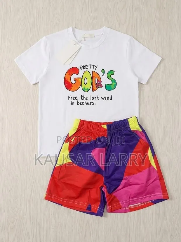 Kids T-Shirt & Shorts Set | Stylish Casual Wear · Photo 1