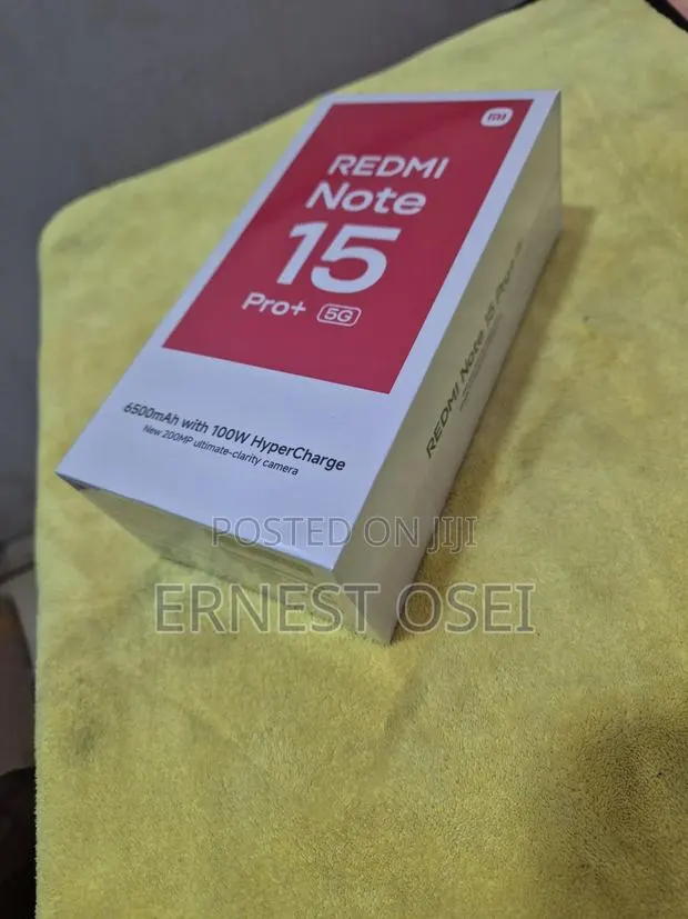 New Xiaomi Redmi Note 15 Pro+ 512 GB Black · Photo 1