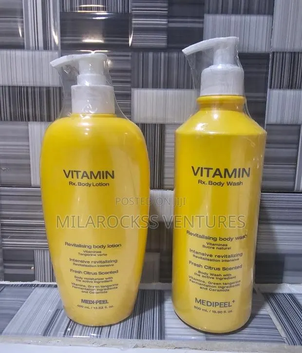 Medi-Peel Vitamin Rx. Body Lotion(400ml) Body Wash(500ml). · Photo 1