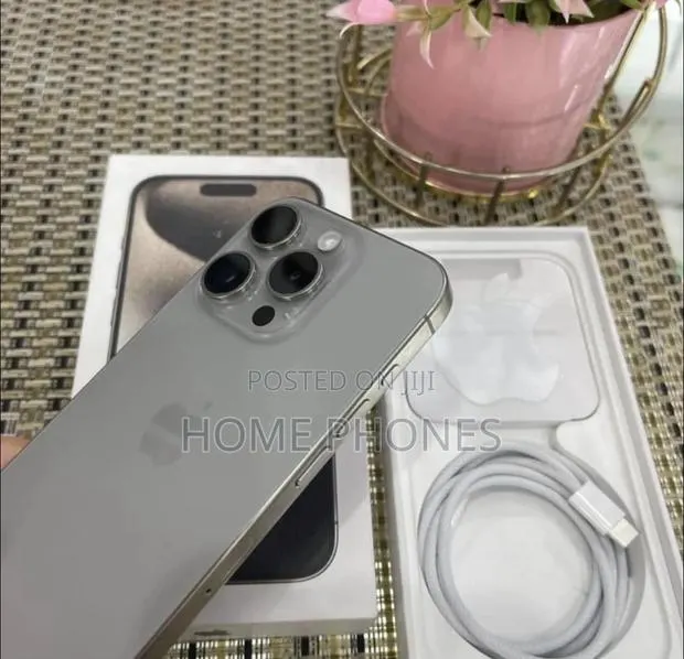 Apple iPhone 15 Pro Max 256 GB Silver · Photo 1