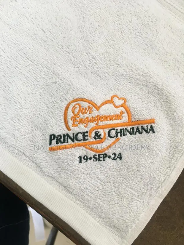Embroidery Face Towel · Photo 1