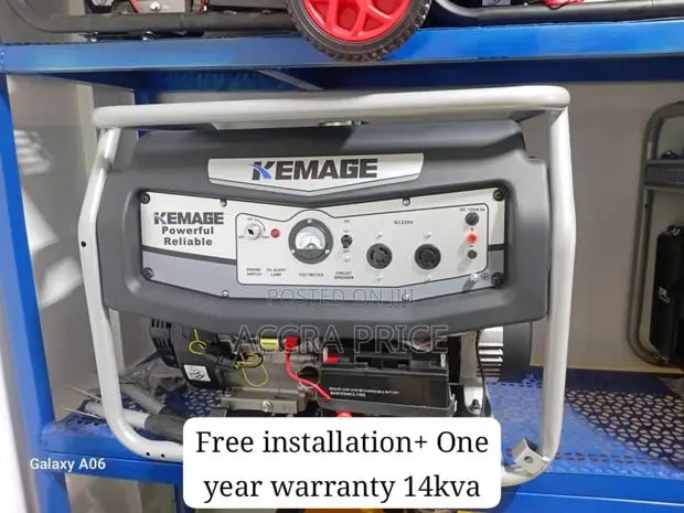 Powergrid Solution Silent 14kva Kemage Petrol Gen Silent · Photo 1