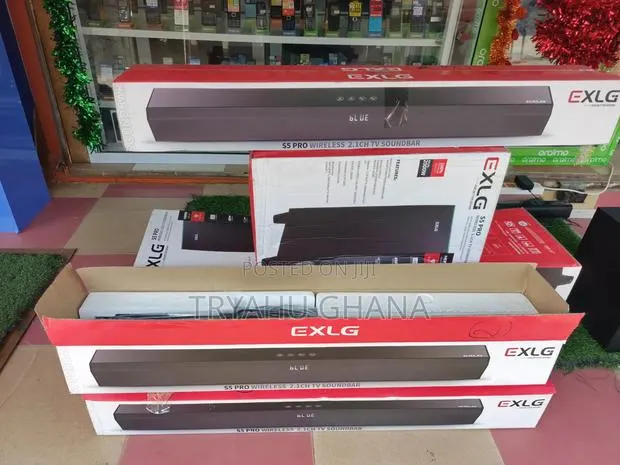 Exlg S5 Pro Soundbar Deep Bass – Hot Deal Tryahu Price · Photo 1