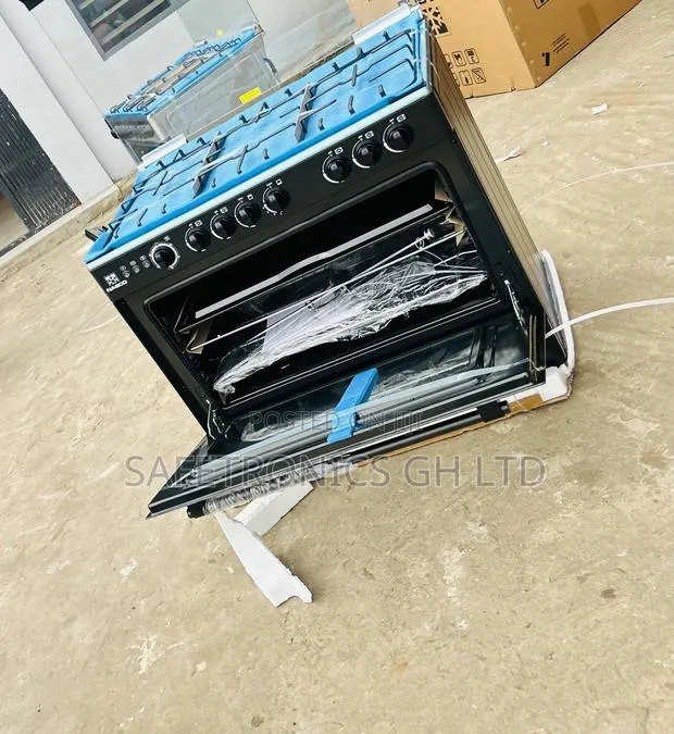 She the Best Nasco 5 Gas Cooker Oven Black 60x90 · Photo 1