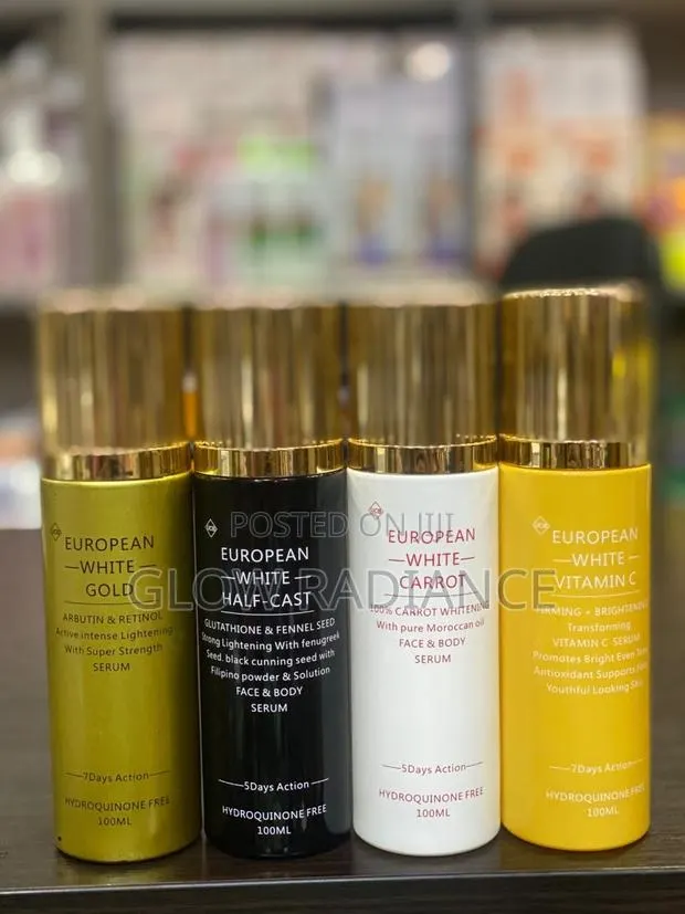 European White Face and Body Oil · Photo 1