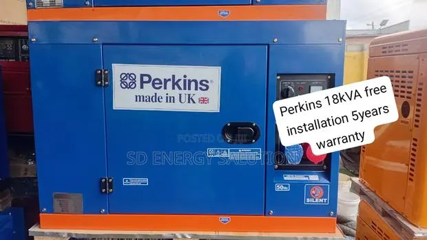 Original Perkins 18kva Diesel Genset for Home Business · Photo 1