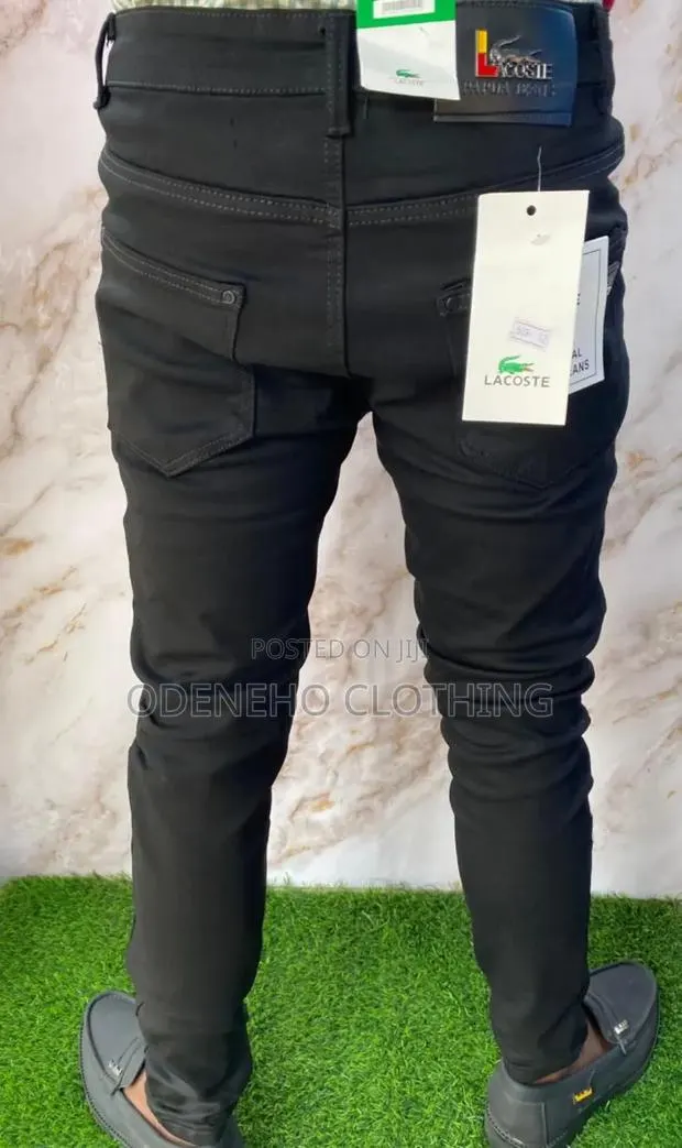 Lacoste Black Jeans Trousers for Men · Photo 1