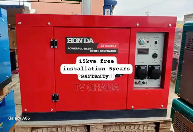 Zero Light Stress Honda 15kva Diesel Generator 15kva Diesel · Photo 1