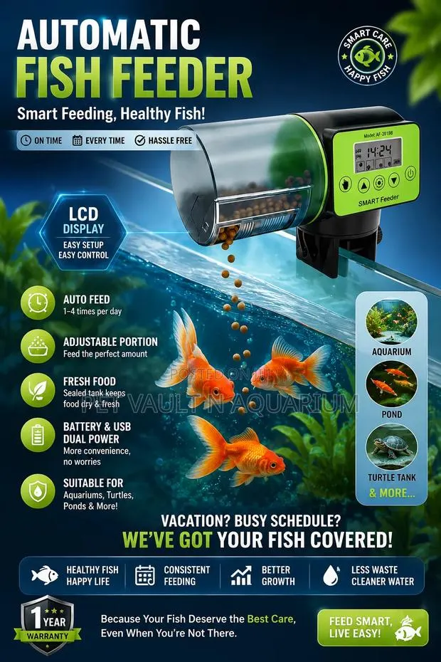 Automatic Feeder for Fishes · Photo 1