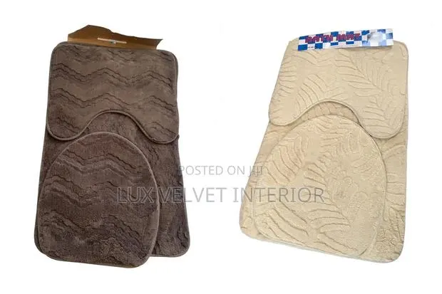 Bathroom Bath Mat Set -Soft & Water Absorbent · Photo 1