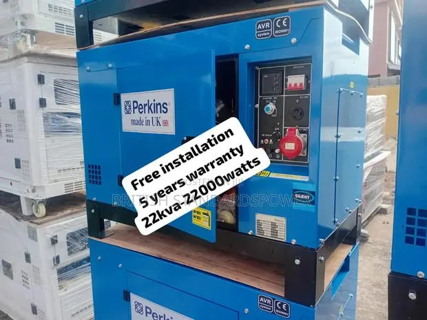 None Stop Power 22kva Silent Diesel Powered Generator · Photo 1