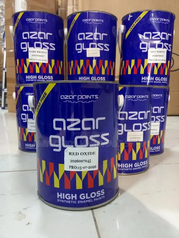 Azar Gloss High Gloss Synthetic Enamel Paint · Photo 1