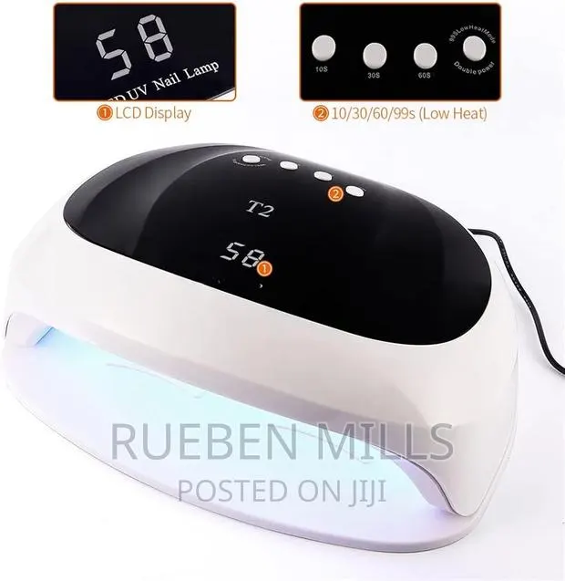 Black and White Two Hands Nails Dryer Treatment Machine · Photo 1