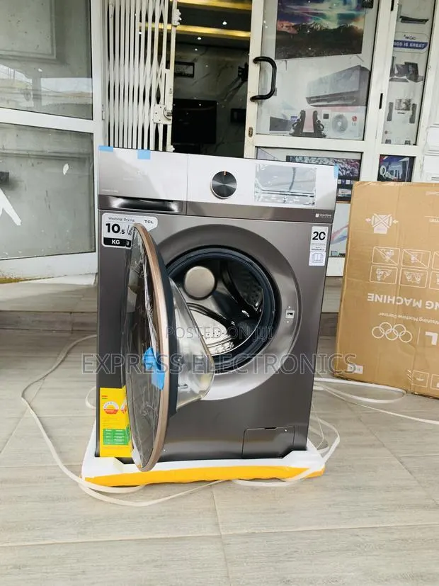 Brand New TCL Washing Machine TWF105-C20-10.5kg DD Inverter Washer · Photo 1
