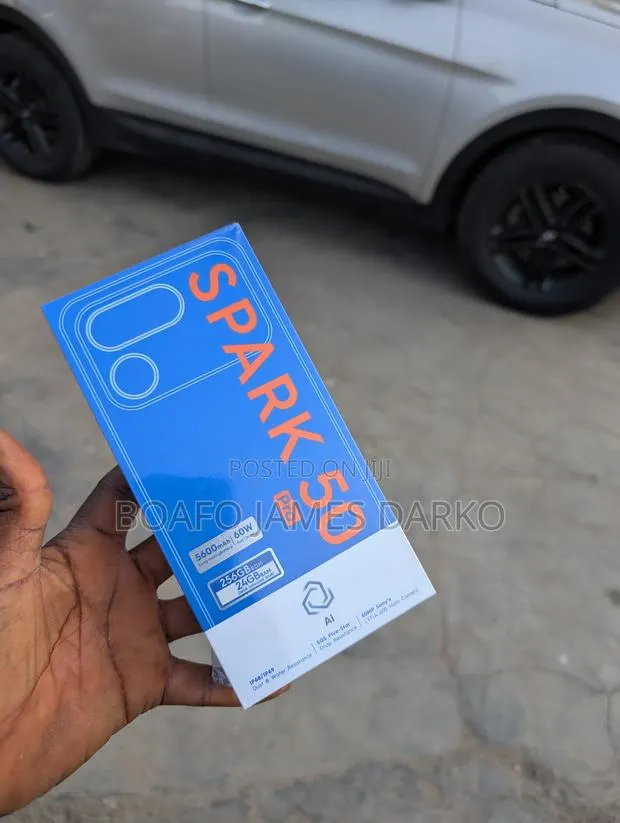 New Tecno Spark 50 Pro 256 GB Black · Photo 1