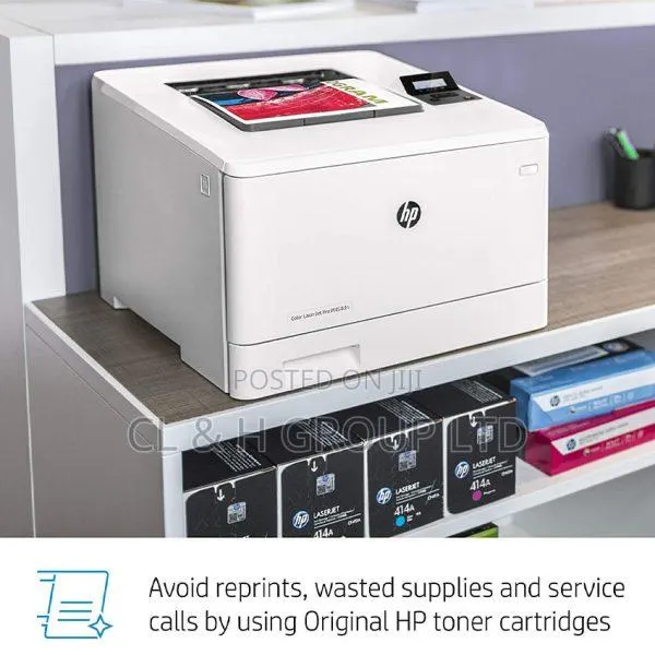 HP LaserJet Pro M454DN Colour Printer · Photo 1