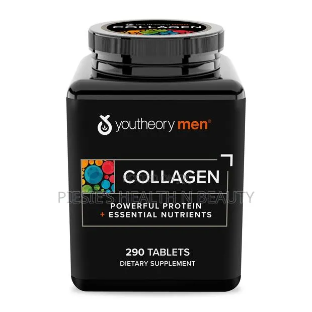 Youtheory Collagen for Men - With Biotin, Vitamin C · Photo 1