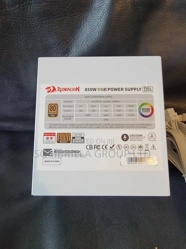 Redragon 850w 80+ Power Supply · Photo 1