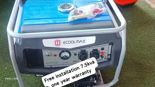 Built for Homes, Shops Offices – Ecoolmax 7.5kva Generator · Photo 1