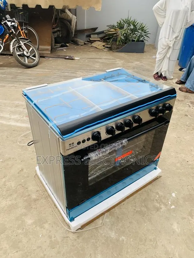 Shop the New Sliver Nasco Gas Cooker Oven 5burner 60/90 · Photo 1