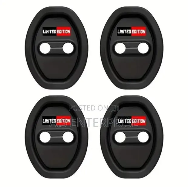 4pcs Silicone Car Door Lock Protective Cover Door Lock Shock Absorber · Photo 1