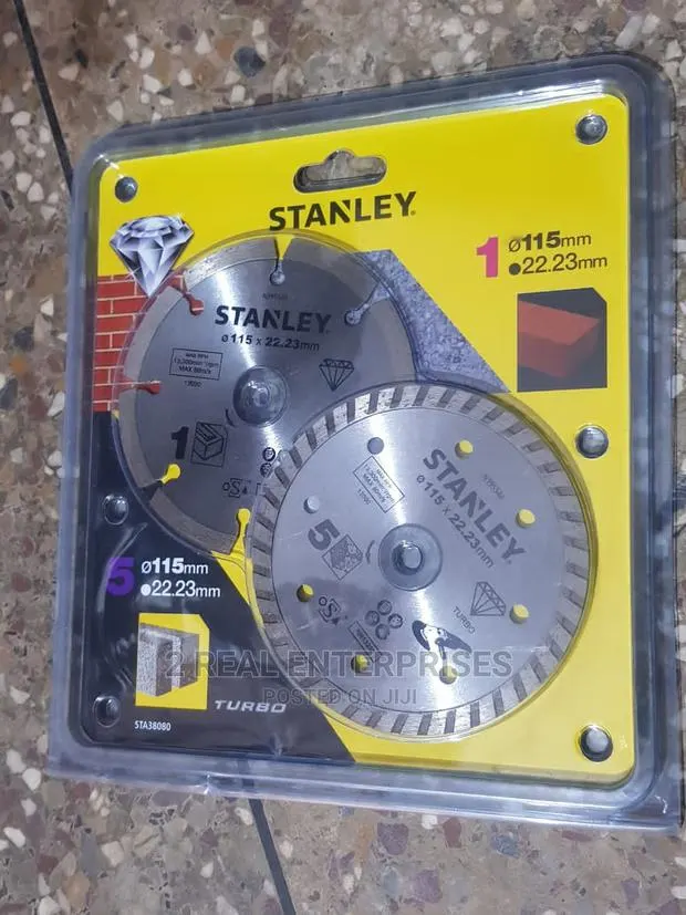 Stanley Diamond Disc 2 Piece Set 115mm · Photo 1
