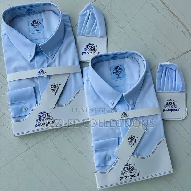 Quality Peter Giant Plain White Shirt M-3xl · Photo 1
