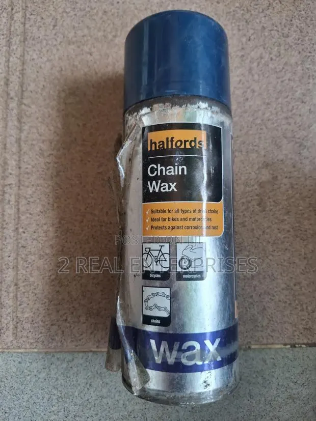 Halfords Chain Wax High Performance Lubricant Spray 400ml · Photo 1