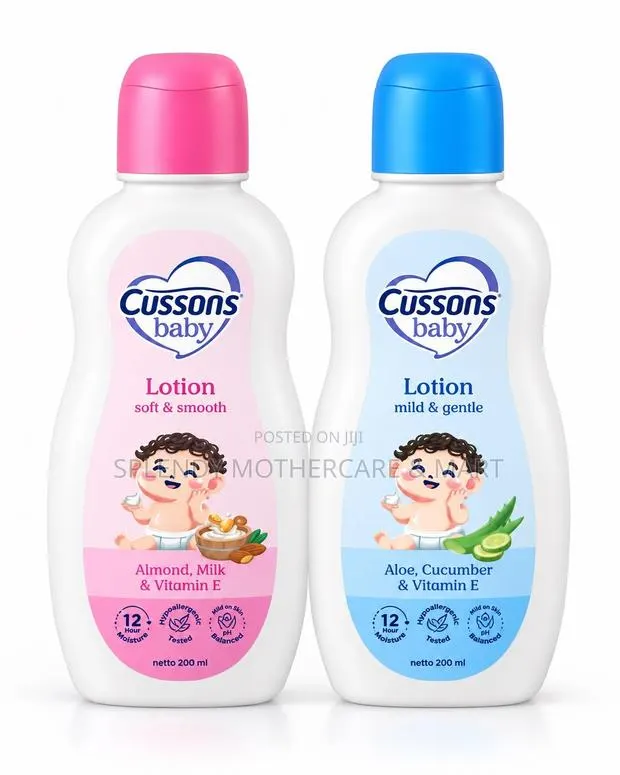 Cussons Baby Soft & Smooth Lotion — Pink · Photo 1