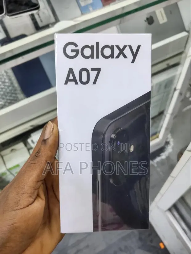 New Samsung Galaxy A07 64 GB Black · Photo 1