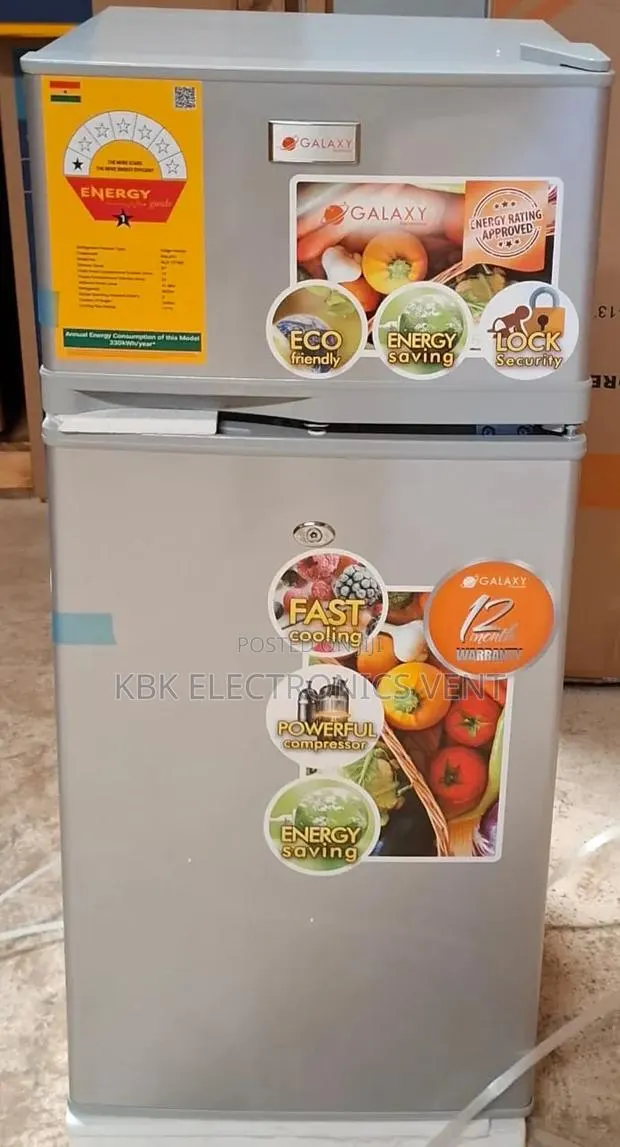 Galaxy 95Liter Double Door Refrigerator