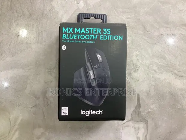 Logitech Mx Master 3s Wireless Mouse (Black) · Photo 1