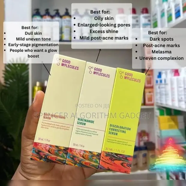 Good Molecules Niacin/ Daily Brightening/Discoloration Serums-220 Each · Photo 1