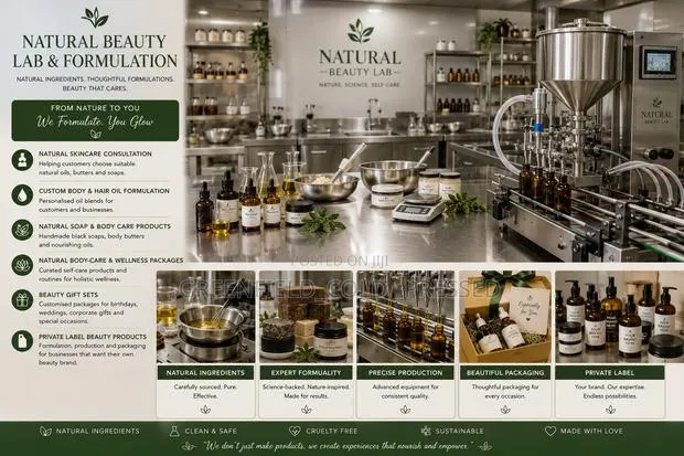 Natural Beauty Personal Care Product Formulation Manufacturing · Photo 2