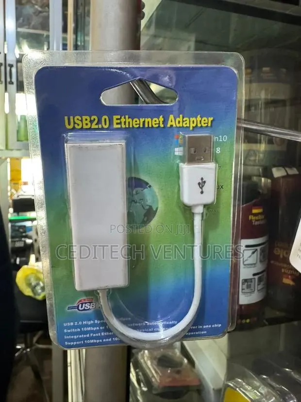 USB 2.0 to Ethernet Adapter · Photo 1