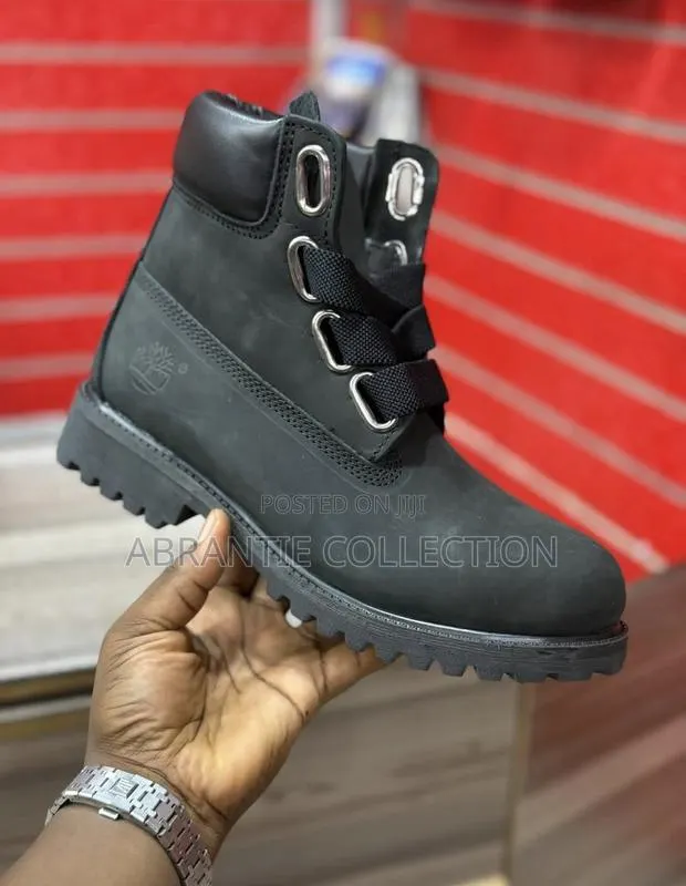 Black Timberland Big Laces Boot Available · Photo 1