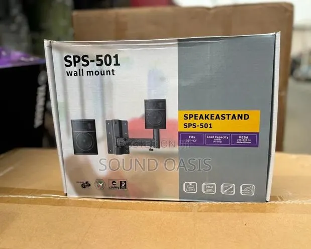 Adjustable Wall Mount Speaker Stand · Photo 1