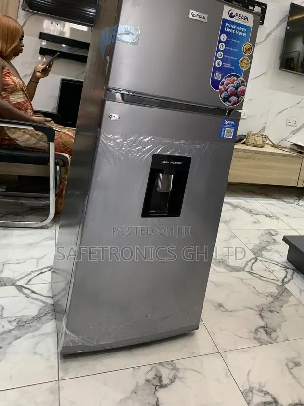 Classic New Pf-2521w0-5e Pearl Double Door Top Mount Freezer Dispenser · Photo 1
