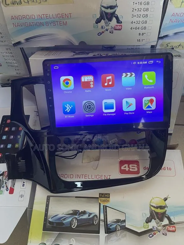 Mitsubishi Outlander 2016 Android Infotainment Upgrade Screen 10” · Photo 1