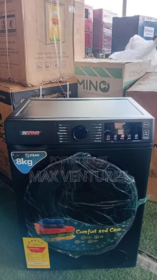 Heavy-Duty Asano 8kg Automatic Front Loader 8kg · Photo 1